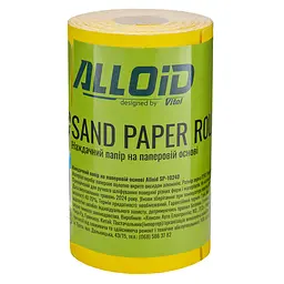 Наждачний папір Alloid Building Tools на паперовій основі 115мм х 10м зерно 240 (SP-10240) - мініатюра 3