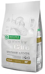 Сухий корм Nature's Protection Superior Care White Dogs Adult Small Breeds Lamb 10 кг корм для собак малих порід
