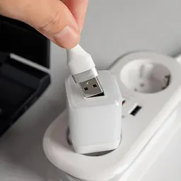 Зарядний пристрій Proove Pure GaN Plus 30W (Type-C + USB) white (WCPU30111202) - мініатюра 6
