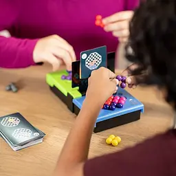 Настільна гра-головоломка "IQ game toys" Bambi IQ-5 ігрове поле, кульки, 40 карток - мініатюра 5