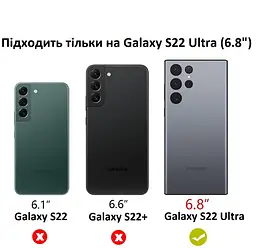 Чохол шкіряний Leather Cover EF-VS908LBEGRU для Samsung Galaxy S22 Ultra (6.8") Чорний - мініатюра 5
