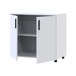 Комод Doros Торн Білий 2 ДСП 90х51.6х80 (41510145) - мініатюра 2