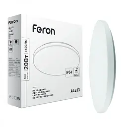 Свiтильник свiтлодiодний Feron AL533 накладний 20W 6500K (40221)