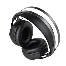 Навушники ColorWay HyperBlast RGB, Black, 2x3.5 мм, мікрофон, динаміки 50 мм, RGB підсвічування (USB), 102 дБ, 2 м (CW-HPG05BK) - мініатюра 3