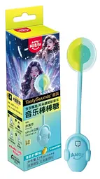 Льодяник Amos Tasty Sounds Audio Lollipop Sea Salt Lemon Flavor 12г - мініатюра 2