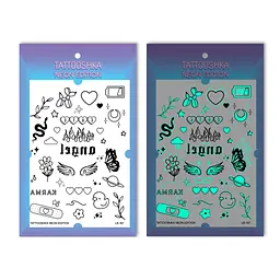 Набір тату FUN неонові Tattooshka LB-167 (4825800012239) shop (4825800012239) - мініатюра 1