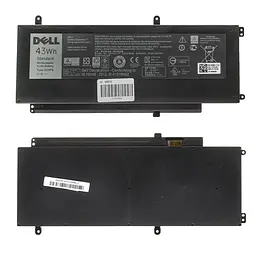 Акумулятор для ноутбука Dell 4P8PH (Inspiron 15 5547, 5558, 5565, 7537, 7547, 7548) 11.1V 3870 mAh 43Wh Black