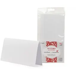 Набір заготовок для листівок 21×10.5см 5 шт 220г/м² Rosa Talent