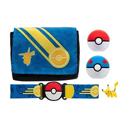 Ігровий набір POKEMON W5 - СПОРЯДЖЕННЯ ТРЕНЕРА ПІКАЧУ (2 покеболи, пояс, фігурка, сумка для м'ячів) Pokemon PKW3649 - мініатюра 2
