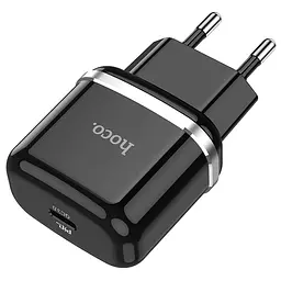 МЗП Hoco N24 Victorius PD20W (1USB-C) Black - мініатюра 3