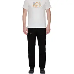 Штани Mammut Zinal Hybrid Zip Off Pants M 50 Black - мініатюра 2