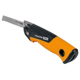 Пила універсальна складана 2 полотна (метал, дерево) Fiskars Pro PowerTooth 150 мм 13/24 TPI 1062934 - мініатюра 2