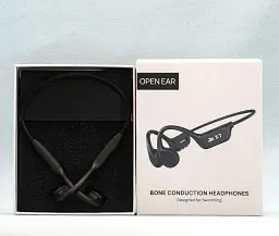 Бездротові вологозахищені навушники Bone Conduction Headphones X7 Black - мініатюра 3