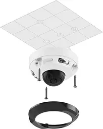 Камера відеоспостереження Ajax DomeCam Mini 8 Mp 2.8 mm ASP біла (000039327) - мініатюра 5