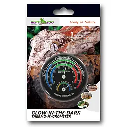 Гігрометр - термометр аналоговий Repti-Zoo Glowing Thermo / Hygrometer (RHT04) - мініатюра 2