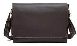 Чоловіча шкіряна сумка Vintage 34х25,5х5,5 см sum0012348
