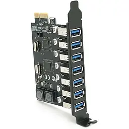 Контролер Voltronic PCI-Е => USB 3.0, 7 портів, 5Gbps, BOX