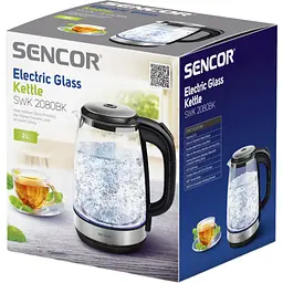 Електрочайник Sencor SWK2080BK black 2 л (41005055) - мініатюра 7