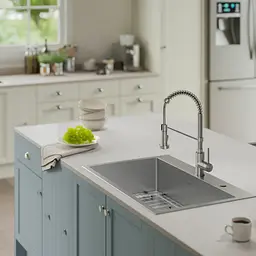 Комплект кухонний Kraus Loften KCH-1000, Нержавіюча сталь - мініатюра 9