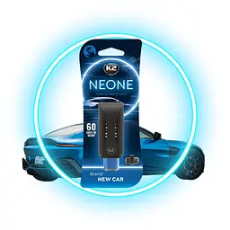 Ароматизатор повітря на обдув K2 NEON BRAND NEW CAR Нова машина (V371) (K20773) - мініатюра 2