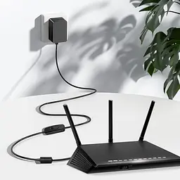 Адаптер живлення 12V 2A для WiFi роутерів Netgear, Linksys, Asus - мініатюра 4