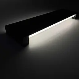 Світильник настінний Violux TRAFFIC 20W 4200K 1600Lm IP65 600mm чорний ( 551115 ) - мініатюра 2