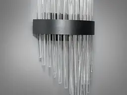 Світильник настінний LED Diasha 839/2PB, 18W, 990 лм, IP20, метал, скло, для спальні - мініатюра 4