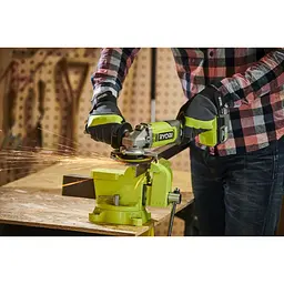 Кутова шліфмашина Ryobi ONE+ RAG18125-0 (5133005403) [134013] - мініатюра 3