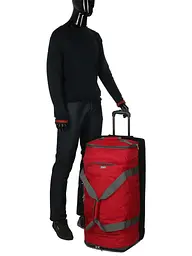 Сумка на колесах Велика (L) Airtex 819 Adrastée 80х37х40 см 88 л Червоний (Red) - мініатюра 10