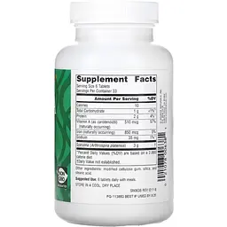 Спіруліна Source Naturals Spirulina 500 мг 100 таблеток (2023-10-4613) - мініатюра 2