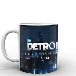 Кухоль GeekLand Detroit: Become Human  Детройт: Стати людиною Кера DR.02.004 330 мл білий - мініатюра 2