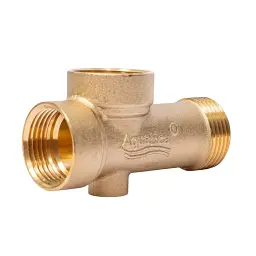 З"єднувач п'ятивихідний 90мм 1"М×1"F×1"F×1/4"M×1/4"F AQUATICA (779597) - мініатюра 3