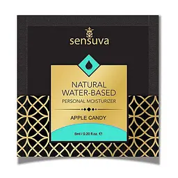 Пробник Sensuva - Natural Water-Based Apple Candy - лубриканта, 6 мл