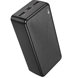 Універсальна мобільна батарея BOROFONE BJ56B Graceful 22.5W+PD20W 30000mAh чорна 6941991116445 - мініатюра 2