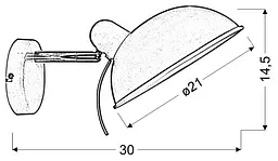 Бра Candellux 21-51448 DURIO - мініатюра 3