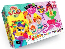 Тісто для ліпки Стиліст-перукар Master Do, Danko Toys, 15 кольорів - мініатюра 1