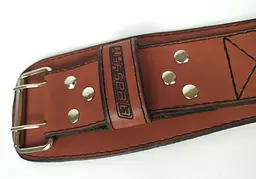 Пояс fтлетичний EasyFit Training Belt (коричневий) 3XL - мініатюра 3