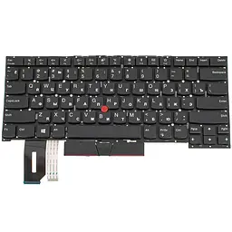 Клавіатура для ноутбука LENOVO (ThinkPad: P1) rus чорний без фрейму