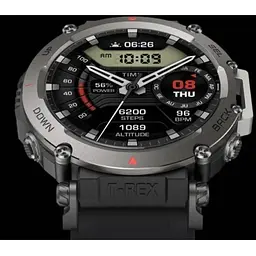Годинник розумний Amazfit T-Rex Ultra Abyss Black (W2142EU1N) чорний - мініатюра 3