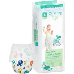 Підгузки-трусики Offspring ABC Dance розмір L (9-14 кг) 72 шт. (2 уп. х 36 шт.) - мініатюра 2
