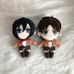 М'яка іграшка Мікаса Аккерман з аніме Атака Титанів attack on titan  - мініатюра 2