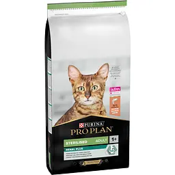 Сухий корм Purina Pro Plan Sterilised Adult 1+ Renal Plus для дорослих котів після стерилізації з лососем 14 кг - мініатюра 2