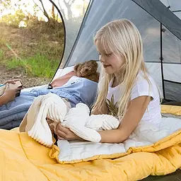 Дитячий спальний мішок Naturehike С300 NH21MSD01 (190х75см) Блакитний - мініатюра 7