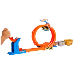 Ігровий набір Hot Wheels Monster Trucks Петлі та трюки (JBX64) - мініатюра 5