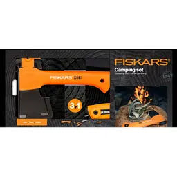 Подарунковий набір Fiskars (Сокира XXS X5 1015617 + ніж + пила) 1057912