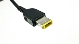 Блок живлення для ноутбука Lenovo 20V, 8.5A, 170W, USB+pin (Square 5 Pin DC Plug), black, Rectangular - мініатюра 3