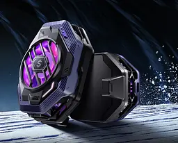 Комплект: кулер охолодження (радіатор) Black Shark FunCooler 3 Pro + 4 напальчники Sarafox з боксом для зберігання - мініатюра 7