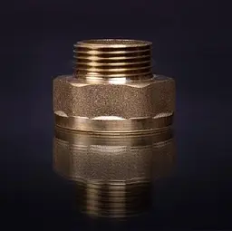 Перехідник Lexline К.0604-В 3/4"х1 1/2" НВ посилений латунь 30412 - мініатюра 2