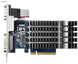 Відеокарта GeForce GT 710 1GB Asus Silent (710-1-SL) Б/В - мініатюра 2