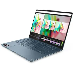 Ноутбук Lenovo Yoga Pro 7 14ASP10 AI 9365 la 50GHz, 3K, 32GB LPDDR5x, 1TB, Без ОС, Tidal Teal - мініатюра 2
